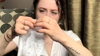 Brunette Solo Webcam Masturbation