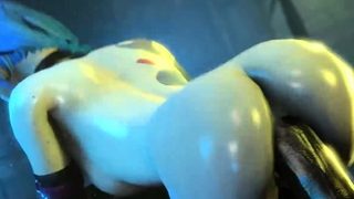 3D Sluts from League of Legends Gets a Huge Cock